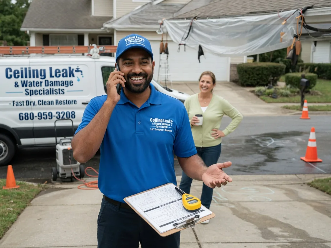 Ceiling Leak Cleanup Freeland, WA FAQs